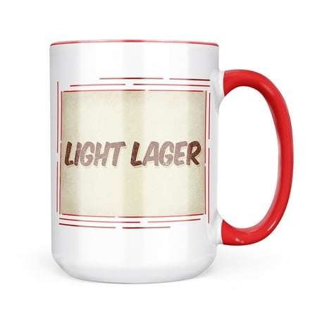 

Neonblond Light Lager Beer Vintage style Mug gift for Coffee Tea lovers
