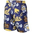 thumbnail image 3 of Men's Wes & Willy Navy Cal Bears Floral Volley Logo Swim Trunks, 3 of 3