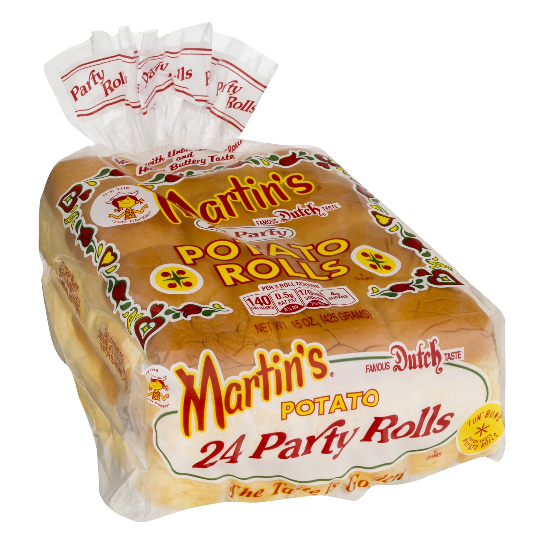 Martins Famous Pastr Martin's Potato Party Roll