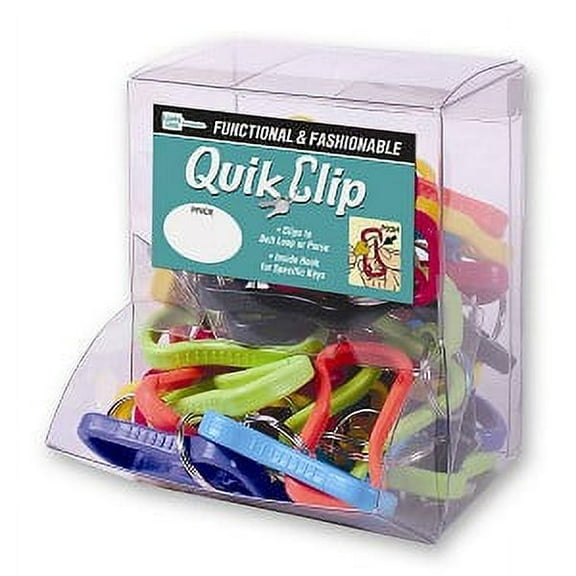 Lucky Line 45833 Quik Clip, Key Chain 40-Pack