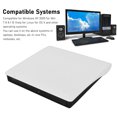 thumbnail image 3 of USB3.0 Plug and Play External CD DVD Drive for Laptop PC, High Speed Data Transfer, Multi Functional DVD Burner with USB C, for Win, for OS X, for Linux, 3 of 7