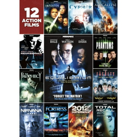 Platinum Us Distrib 12-film Action Pack Dvd Mp Fw