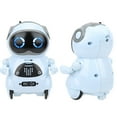 thumbnail image 4 of Electric Robot Toy 939A Robot Toy Interactive Voice Recognition Record Singing Dancing Mini RC Robot ToyBlue ANGGREK No, 4 of 6