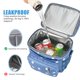 thumbnail image 4 of Bolsa de almuerzo MIYCOO con aislamiento de doble capa, 15 L, Blue Stars, 4 of 6