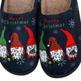 thumbnail image 2 of Zapatillas de piel esponjosa Papá Noel enano acogedor lindo para invierno interior (44-45) negro Wdftyju Tenis De Mujer Tenis De Hombre, 2 of 5