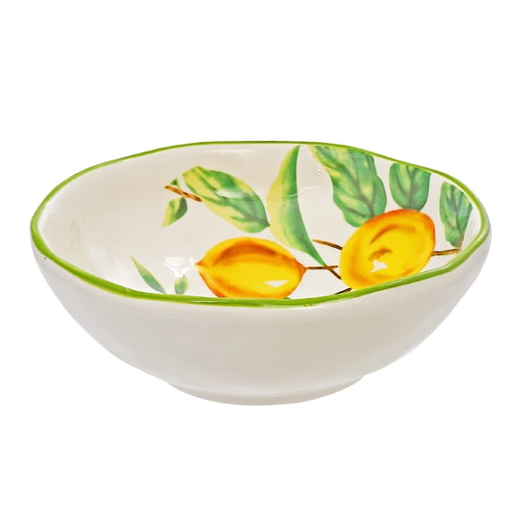 Maison Concepts Ceramic Lemon Bowl - Set of 2 (5.9L X 5.9W X 2.15H)