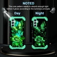 thumbnail image 5 of Casetego for Samsung Galaxy A16 5G Case,Glow in The Dark Three Layer Heavy Duty Shockproof Protection Hard Plastic Bumper+Soft Silicone Protective Case,Green Butterfly, 5 of 8