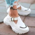 thumbnail image 1 of Zapatos de mujer que combinan con todo Zapatos de plataforma con hebilla de cuero Zapatos casuales Zapatos de aumento de altura Wmkox8yii shkj475, 1 of 8