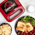 thumbnail image 1 of Máquina de Queso a la Parrilla Uncanny Brands Jurassic Park Verde Compacta para Interiores, 1 of 7
