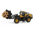 thumbnail image 5 of Komatsu WA475-10 Wheel Loader Yellow with Log Grapple and Log Accessories 1/50 Diecast Model by Universal Hobbies, 5 of 5