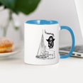 thumbnail image 3 of CafePress - Radio London 50Th Mug - 11 oz Ceramic Mug - Novelty Coffee Tea Cup, 3 of 4