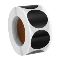 Uxcell Colored Dot Stickers, Color Coding Labels for Inventory and Organization Black