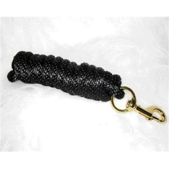 Poly Lead With Bolt Snap- Multi 10 Feet - PL58B S BK