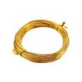 thumbnail image 1 of Qarigey Rollo de alambre de aluminio, collar de 1mm, pulsera, brazalete, pendientes, pendientes, joyería casera, decoración de abalorios, hallazgos Ropa, zapatos y accesorios Miscelánea Oro Qarigey AP015414-04, 1 of 6