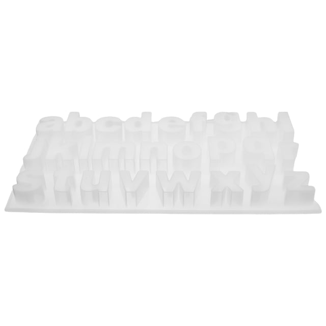 FELTECHELECTR De Silicona Para Dijes Alfabeto Para Collares Llaveros Y Pulseras Fácil De Limpiar