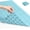 Blue, variant on Anti Slip Shower Mat, 36.6" x 16.9" Soft Shower Mats for Inside Shower, Non Slip Shower Bath Mat for Tub with Suction Cups, Machine Washable Shower Floor Mat with Drainage Holes, Light Grey