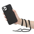 thumbnail image 4 of JTCASES for iPhone 13 Pro Case with Adjustable Lanyard Strap, Soft Silicone Shockproof Magnetic Protective Bumper Back Cover with Kickstand for iPhone 13 Pro 6.1" 2021, Black, 4 of 6