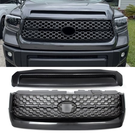 For Toyota Tundra Front Grille and Hood Bulge Molding 1G3 Magnetic Gray 2014-2021