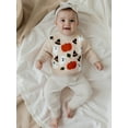 thumbnail image 5 of BemeyourBBs Baby Boy Girl Halloween Sweater Pumpkin/Ghost Long Sleeve Knit Tops, 5 of 9