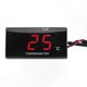 thumbnail image 5 of Universal Motorcycle LCD Digital Thermometer with Adapter and Bracket for Scooter Racing Applications, 5 of 5