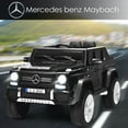 thumbnail image 5 of Costway Mercedes Benz 12V Electric Kids Ride On Car RC Remote Control W/Trunk Black, 5 of 7