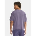 thumbnail image 3 of No Boundaries Cotton Oversized Cropped Tee, Men's & Big Men's, 3 of 5