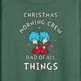 thumbnail image 3 of Cat in the Hat - Christmas Morning Crew Dad - Women's Raglan Graphic T-Shirt, 3 of 5