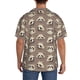 thumbnail image 3 of Fotbe Raccoon Camisa Estampada de Manga Corta para Hombre, Casual de Verano, Estilo Playero, Sin Arrugas-Large, 3 of 5