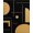 Black, Pattern 5, variant on ODIKA 8'x10' Washable Area Rug Black Beige Geometric Design Elegant Abstract Art Inspired for Dining Room, Large Office, Lounge, Non-Slip Chair-Friendly Mat