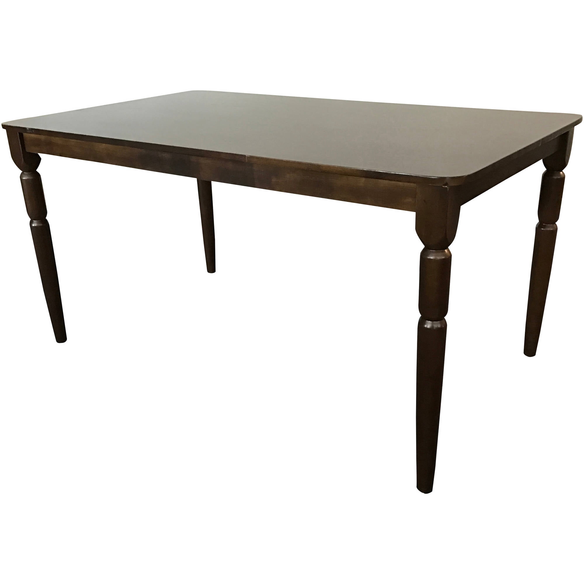 Albury Turned Legs Table, Brown
