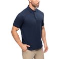 thumbnail image 2 of FASHIONSPARK  Men's Short Sleeve Jersey Polo Shirt (S-2XL), 2 of 8