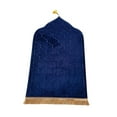 thumbnail image 2 of Irregular Prayer Rug Portable Blanket for Cafe Indoor Office Living Room Holiday Blue, 2 of 9