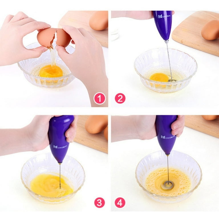 Morpich Mini Hand Blender Stainless Steel Drink Coffee Milk Electric Mixer  Stirrer Egg Beater : : Home & Kitchen
