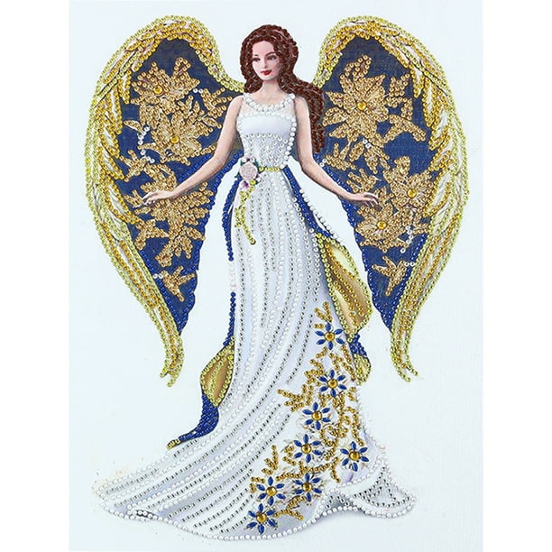 5D chica sueño diamante pintura luminosa forma especial taladro parcial V048 Hugtrwg Para estrenar
