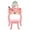 Pink, variant on iRerts Kids Vanity Table and Chair Set, Princess Girls Vanity Set with Stool, 1-Drawer, 2 Desktop Storage Boxes, Cute Apple Print, Wooden Kids Vanity Set for Toddler, Pink