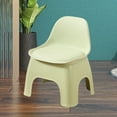 thumbnail image 4 of Kumdkd Plastic Backrest Stool for Kids - 15.7x12.5x10.2in Thickened Household Chair with Reinforced Base, Green, Detachable & Easy Clean, 4 of 6