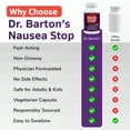 thumbnail image 5 of Dr. Barton’s NauseaStop - Natural Nausea and Hangover Supplement, Eases Dizziness & Motion Sickness, Addresses Morning Sickness for Pregnant Women, Medical Vacation Essentials, 80 Capsules, 2 Packs, 5 of 6