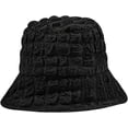 thumbnail image 2 of CoCopeaunts Summer Tin Women Bucket Hat Pleated Design Folds Basin Hat for Ladies Sun Protection Trendy Casual Fisherman Hat, 2 of 8