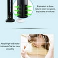 thumbnail image 7 of FEOLGEHLY Small Desktop Fan Tower Fan Quiet Oscillating Bladeless Fan USB Rechargeable Portable Air Conditioners Floor Standing Fan 2 Wind Speed Cooling Fan for Indoor Bedroom Home Office Room,White, 7 of 7
