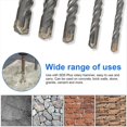 thumbnail image 5 of Juego de 10 Brocas de SDS Plus de 5 mm A 12 mm para Martillo Rotatorio, Fáciles de Usar para Piedra y Hormigón., 5 of 5