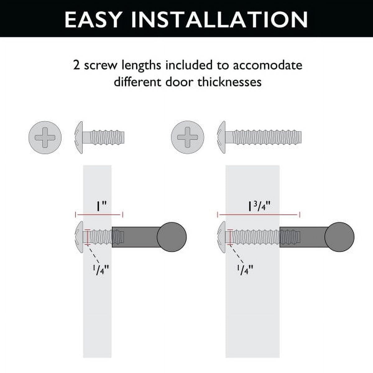 Design House Arced 3" Center to Center Cabinet Pull, 25-Pack