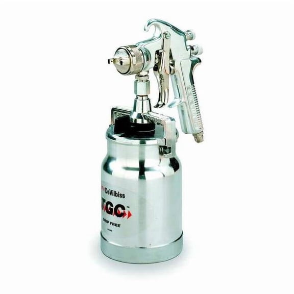 Devilbiss Suction Feed Spray Gun,0.070In/1.8mm JGA-654
