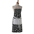 thumbnail image 2 of Cotton Apron - Animal Paw Print - Kitchen BBQ Restaurant Cooking Painters Artists - Full Apron or Waist Apron, 2 of 9