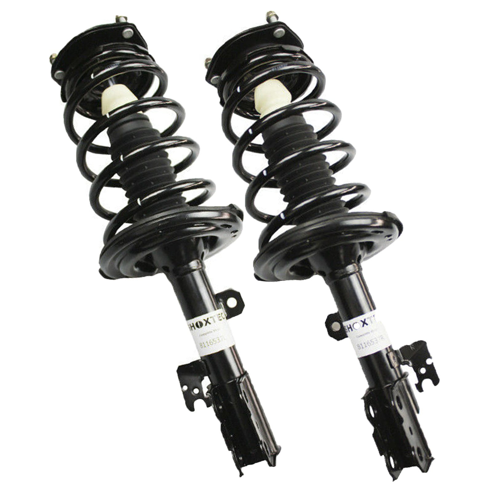 2006 Lexus ES330; Toyota Camry; Toyota Solara 2 Shoxtec Front Pair Complete Strut Assembly Shock Absorber Coil Spring Kit Fits 2004 Repl. Monroe 172206, 172205 Front Pair 2005 