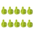 thumbnail image 2 of Dailihome Self Adhesive Thumb Wall Hooks, Cute Large Green Cable Management Clips, Cord Organizer Wire Holder for Keys, Pencils & Charging Cables, Desk & Office Organizer, 10 Pack, 2 of 9