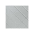thumbnail image 1 of FASÄDE Easy Installation Quilted Argent Silver Wall Panel Sample (12" X 12" Sample), 1 of 1