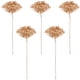thumbnail image 1 of 5 tallos artificiales de hortensias doradas, flores decorativas realistas para el hogar y fiestas, centros de mesa de temporada y bodas., 1 of 5