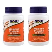 Now Foods - Woman's Probiotic 20 Billion, 50 Veggie Capsules - 2 Packs