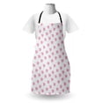 thumbnail image 3 of Cartoon Apron, of Abstract Sheep with Stripes and Tiny Hearts, Unisex Kitchen Bib with Adjustable Neck for Cooking Gardening, Adult Size, Pale Pink Pale Blue, by Ambesonne, 3 of 4