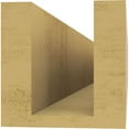 thumbnail image 4 of Ekena Millwork 4"W x 4"H x 28"L Burlington Woodgrain TimberThane Rafter Tail, Primed Tan, 4 of 6